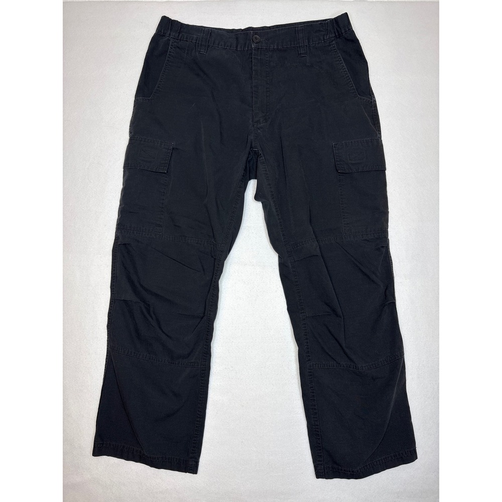 LAPG Men Cargo Pants Core Tactical Ripstop 36x30 Black